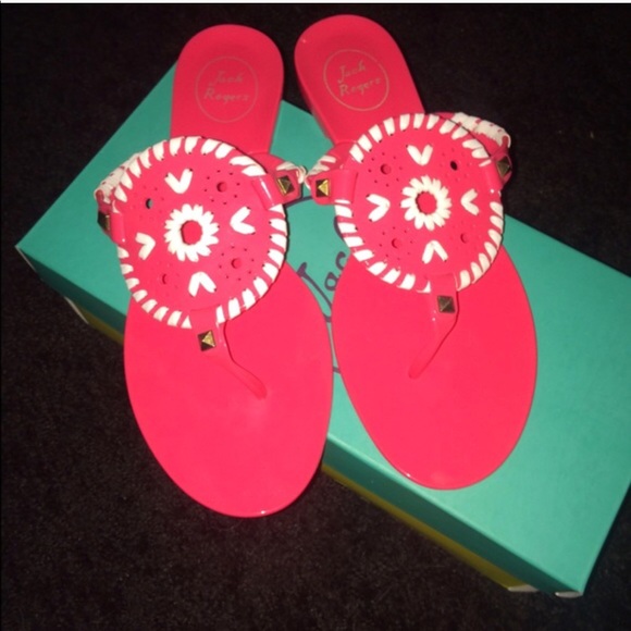 Jack Rogers Shoes - Jack Rodgers Pink Sandals